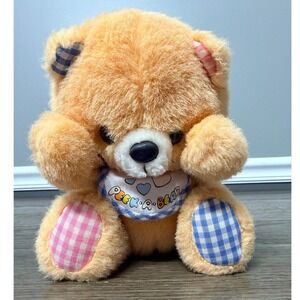 Vintage 1984 Emotions Peek a Bear Teddy Bear Plush